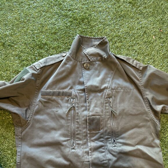 VINTAGE ARMY MILITARY Green COAT JACKET MENS 96 M 7080/9000 WAREIN LILLE 1988 - Picture 6 of 16